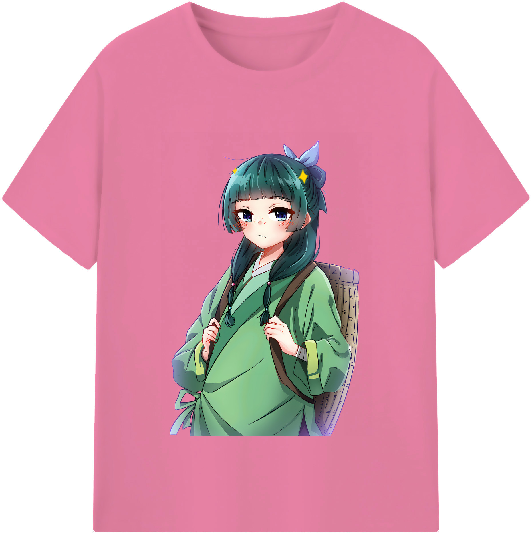 （画像用） 薬屋のひとりごと The Apothecary Diaries 綿100％半袖Tシャツ（フロントプリント）
